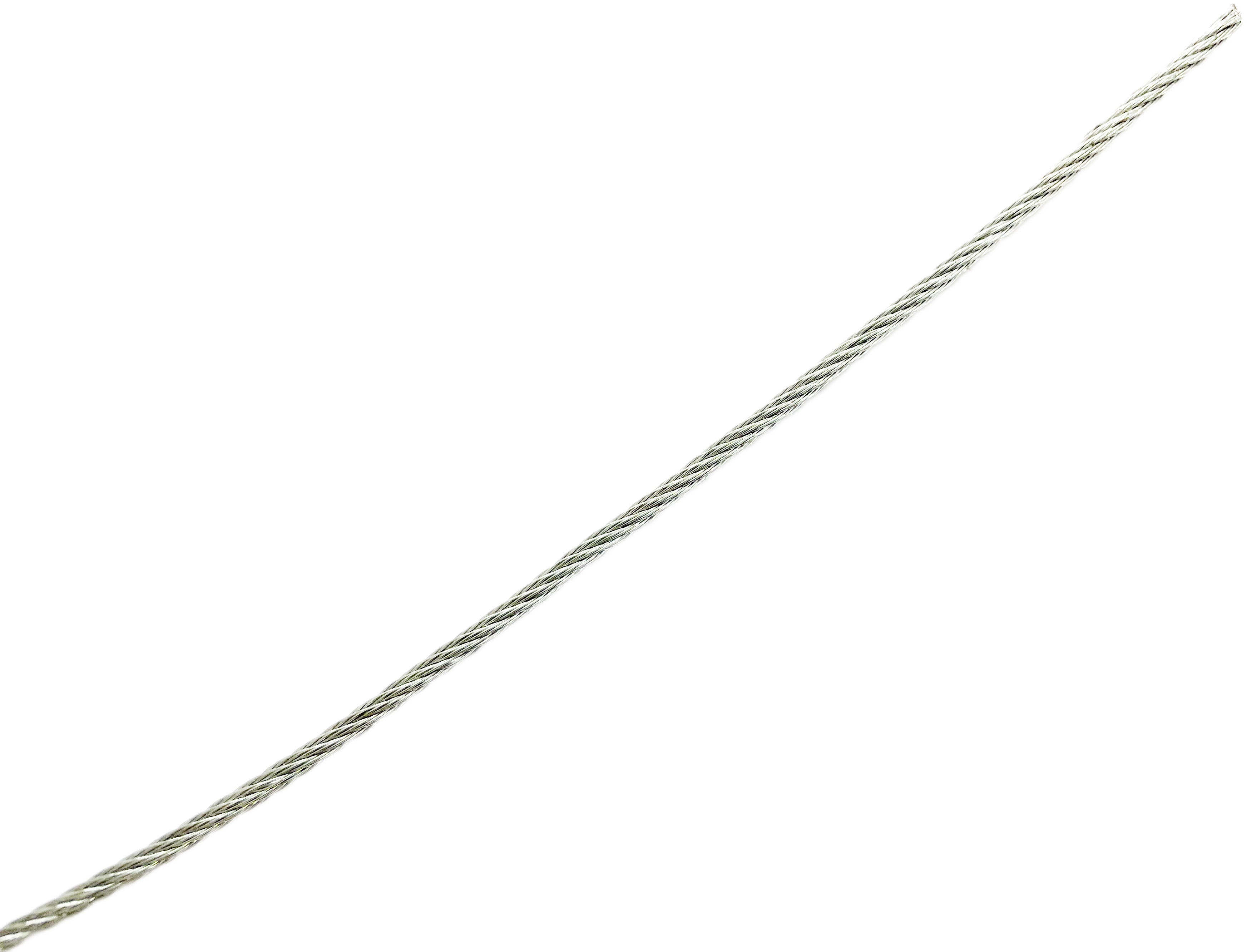 Трос средней жёсткости DIN 3055, А2